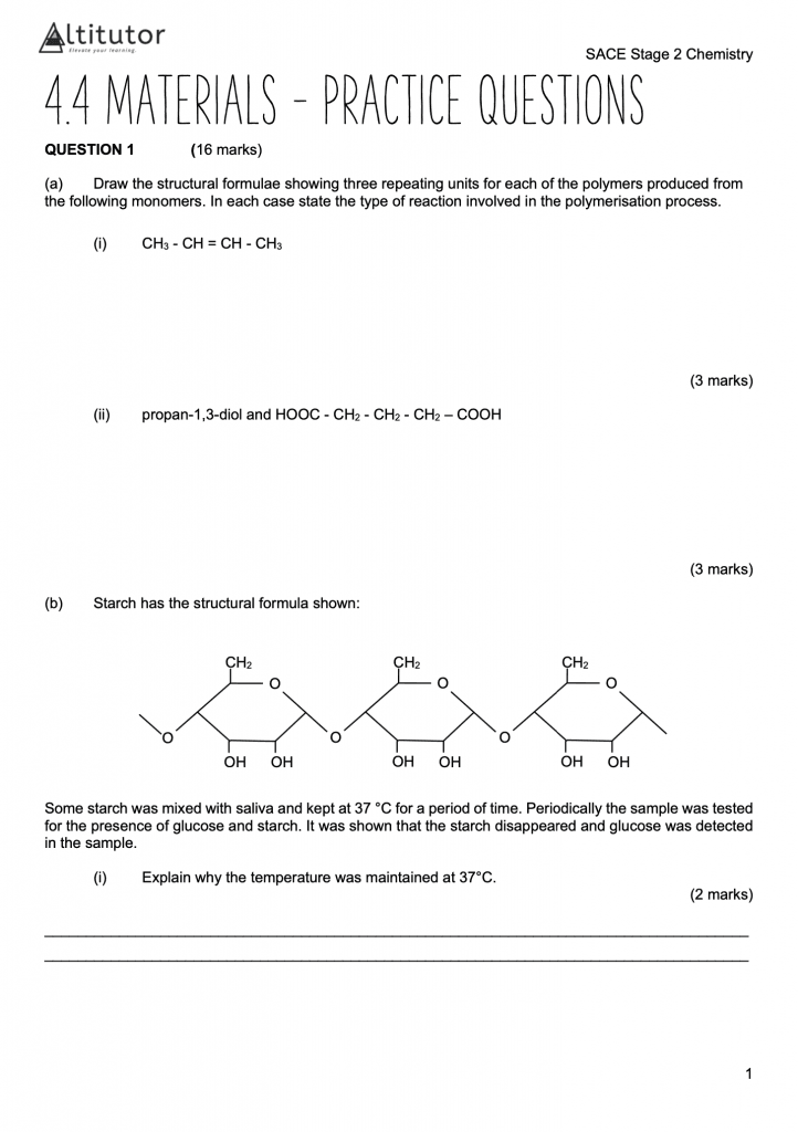 Sample Altitutor learning resources