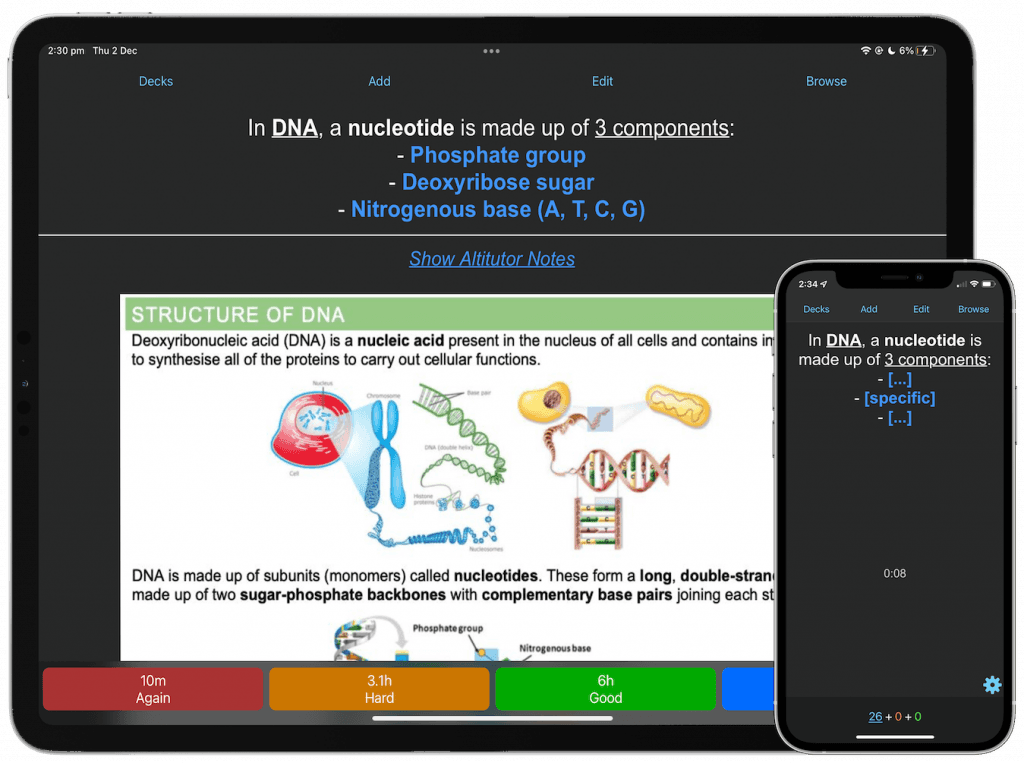 Sample Altitutor learning resources